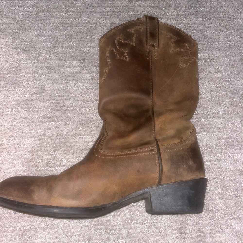 Ariat Style 34525 Brown Leather Cowboy Boots Size 10.5